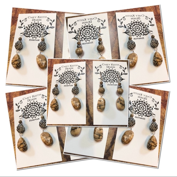 Picture Jasper Earrings II - Picture 6 of 8